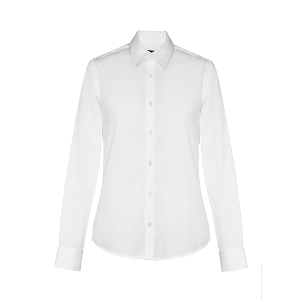 Women's long sleeve poplin shirt BATALHA WOMEN