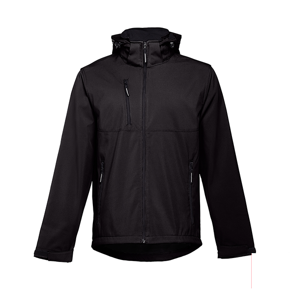 Softshell à capuche amovible pour homme ZAGREB