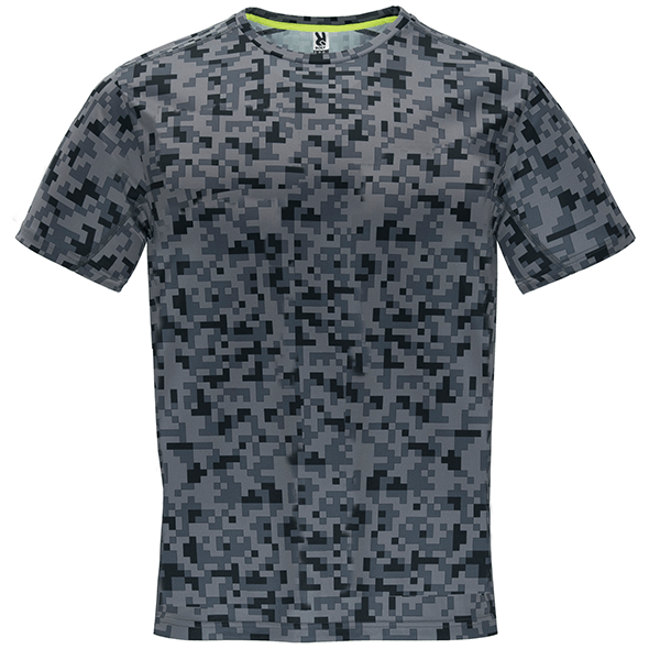 Printed short-sleeved technical t-shirt ASSEN