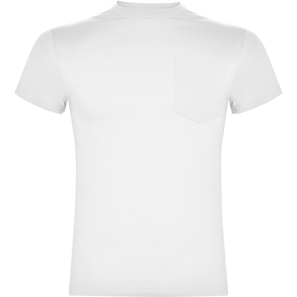 T-shirt manches courtes avec col rond quadruple épaisseur TECKEL