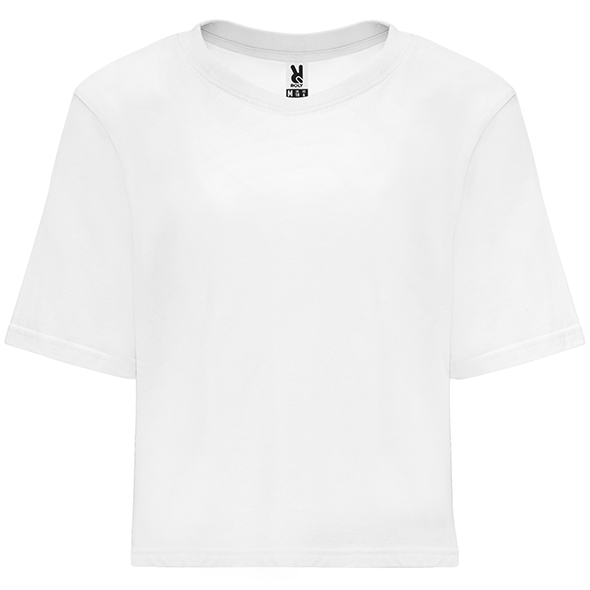 Dámské volné tričko krátké délky s krátkým rukávem DOMINICA