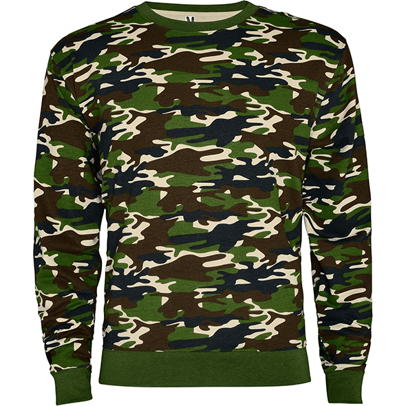 Sweat- shirt imprimé camouflage MALONE