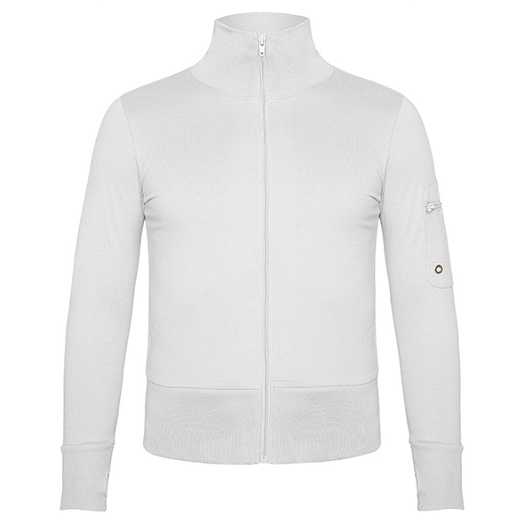 Casual high-collar jacket with central zip to match the fabric PELVOUX