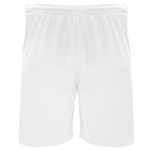 Sporty short trousers with adjustable elastic waistband with inner drawstring and decorative safety stitching DORTMUND