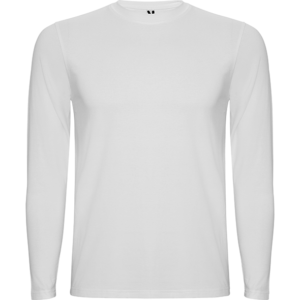 Men's long-sleeved undershirt with 1x1 round neck in ribbed stitch SOUL L/S