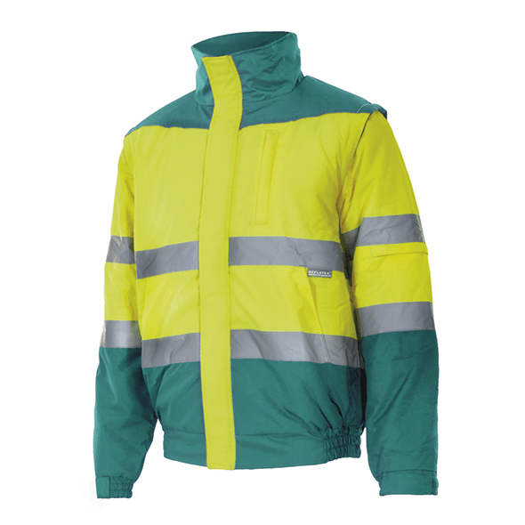 High visibility Bicolor Padded Jacket
