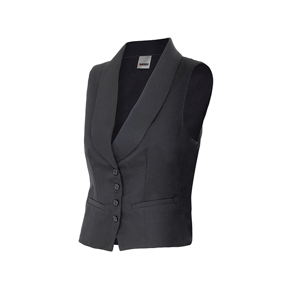 Personale Vest med Woman Rygning Collar