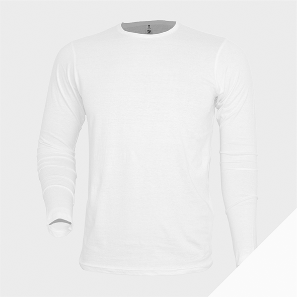 T-Shirt Long Sleeve Mukua Planet Weiß