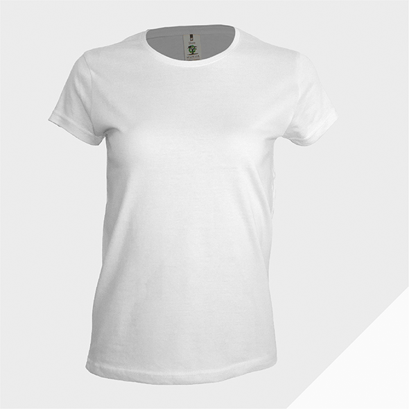 T-shirt femme Mukua blanc brillant